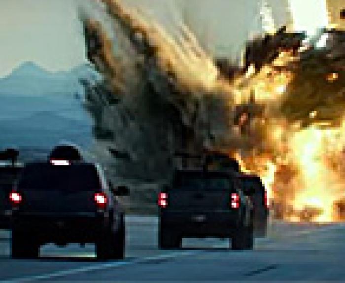 Scene from Transformers Movie on Loop 303