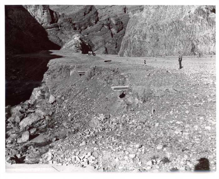Old photo of I-15 Construction