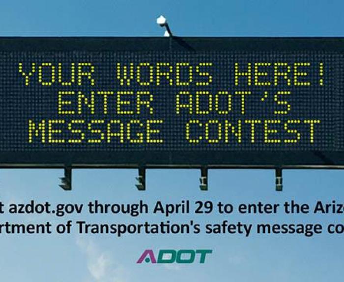 Safety message contest promo