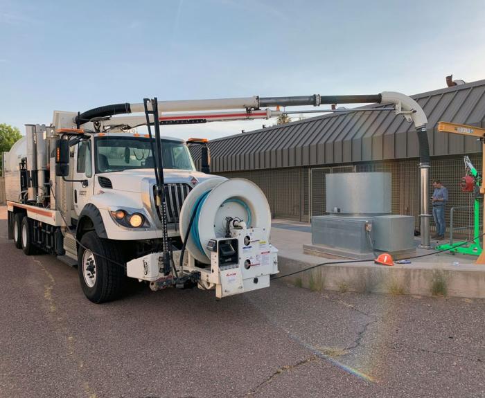 Hydrovac Truck