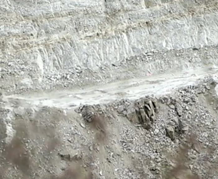 Blasting Pinto Creek