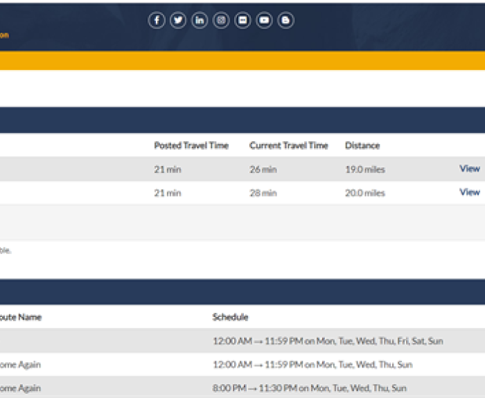 511 screen where custom choices can be made