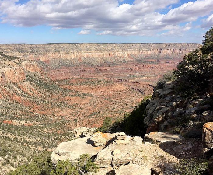 Grand Canyon viewed from Point Huitzl