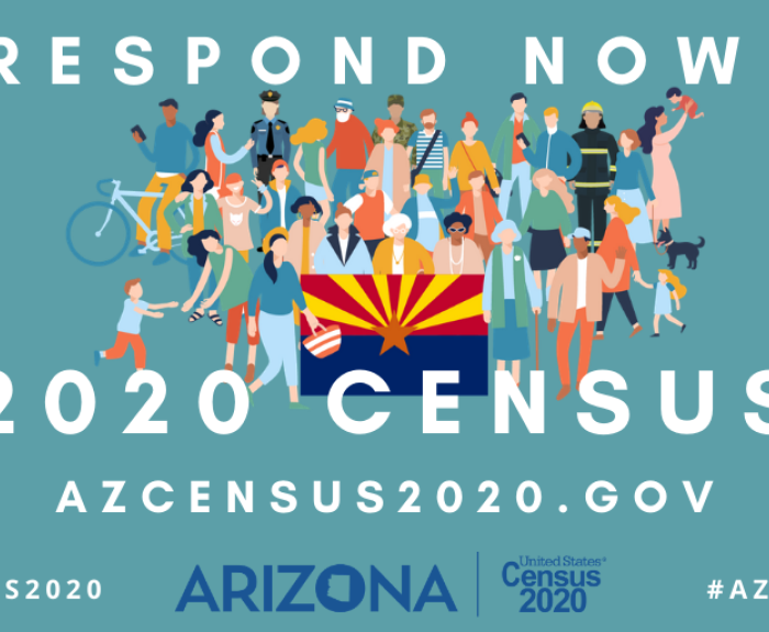 2020 Arizona Census encouraging participation.
