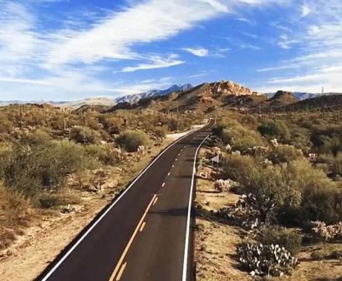 Arizona Highway Road view