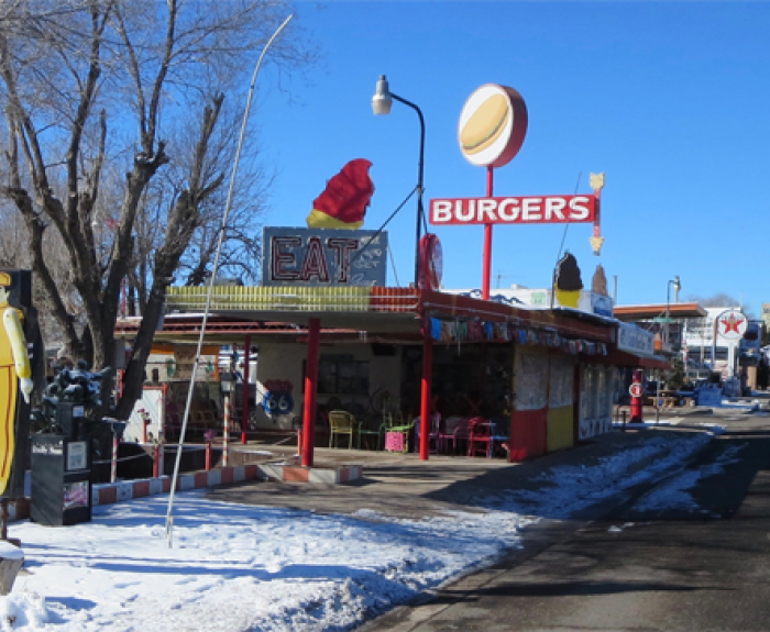 Route 66 businesses in Seligman