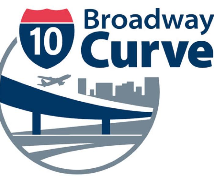 Interstate 10 Broadway Curve project logo