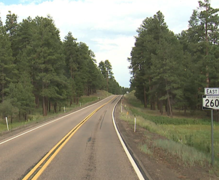 State Route 260 in the White Mountains