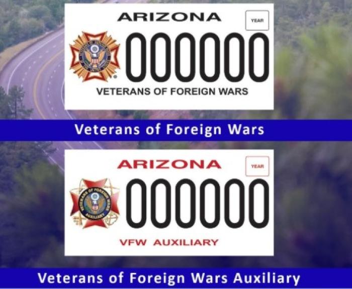 Two new specialty plates for veterans groups