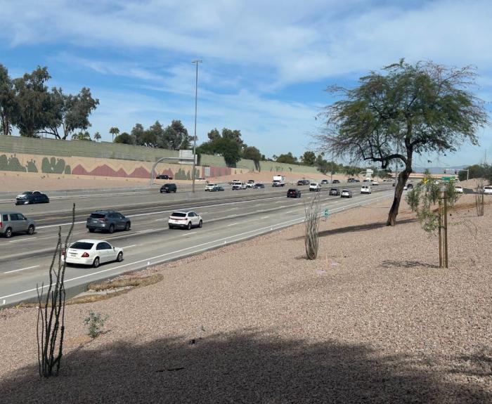 Loop 101 (Pima Freeway) in Scottsdale (ADOT photo Nov. 2025)