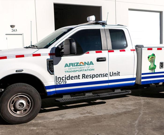 ADOT Incident Response Unit truck