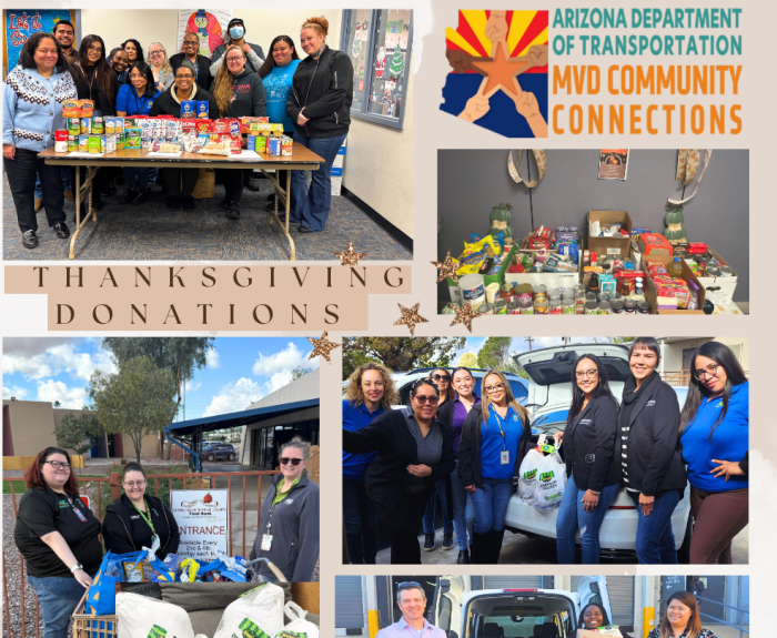MVD Community Connections Thanksgiving drives