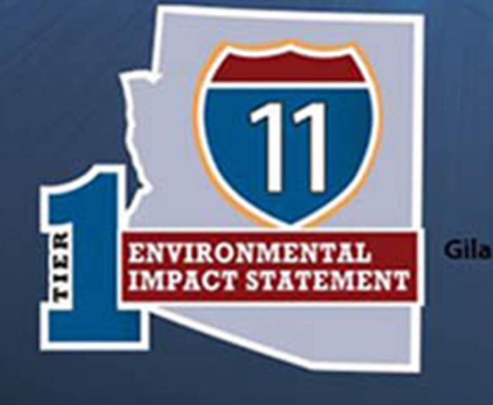 Interstate 11 environmental impact statement graphic