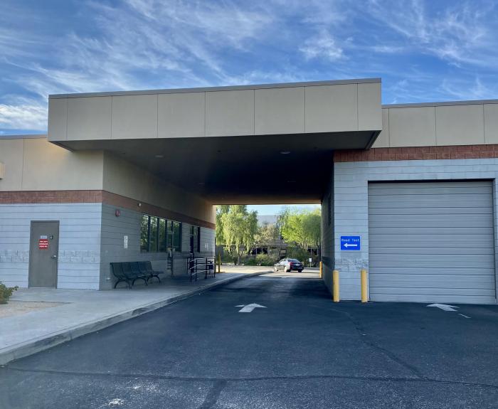 Glendale Motor Vehicle Division road test area