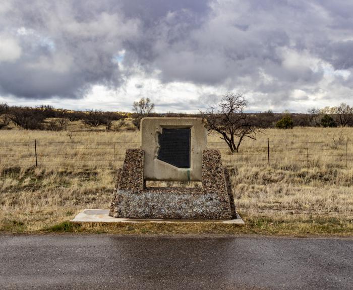 State Route 83 roadside marker