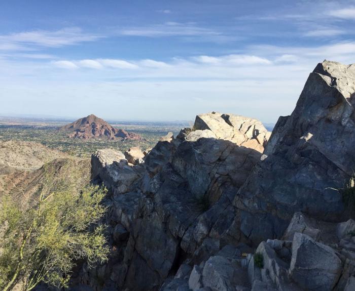 Desert and mountains