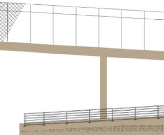 I-10 pedestrian bridge rendering