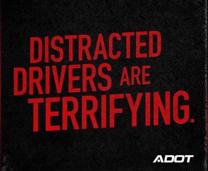 Distracted Drivers are Terrifying graphic
