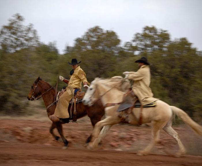 Pony Express reenactment