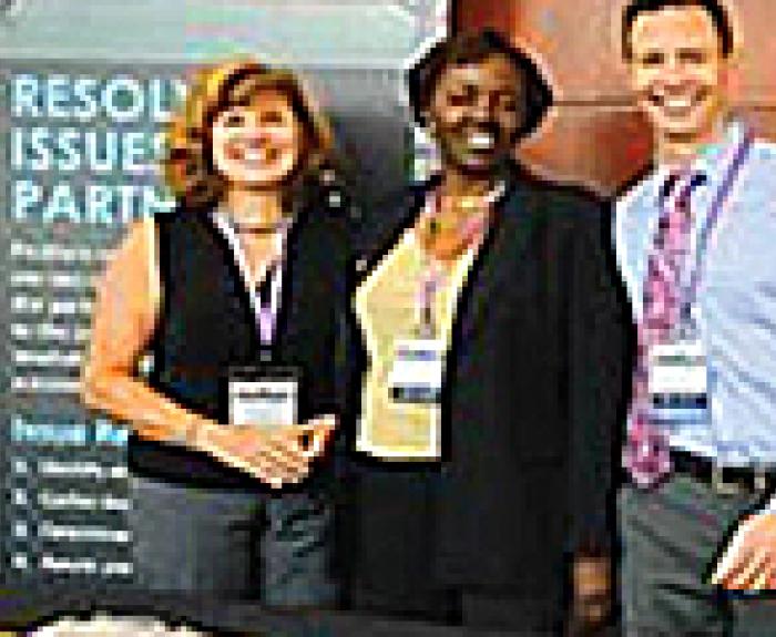 Three ADOT staff at the BECO event