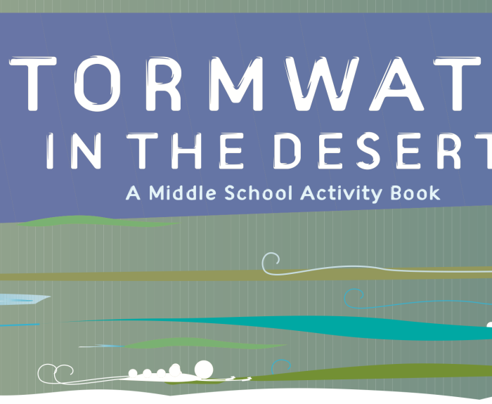 Stormwater in the desert. A middle school activity book.
