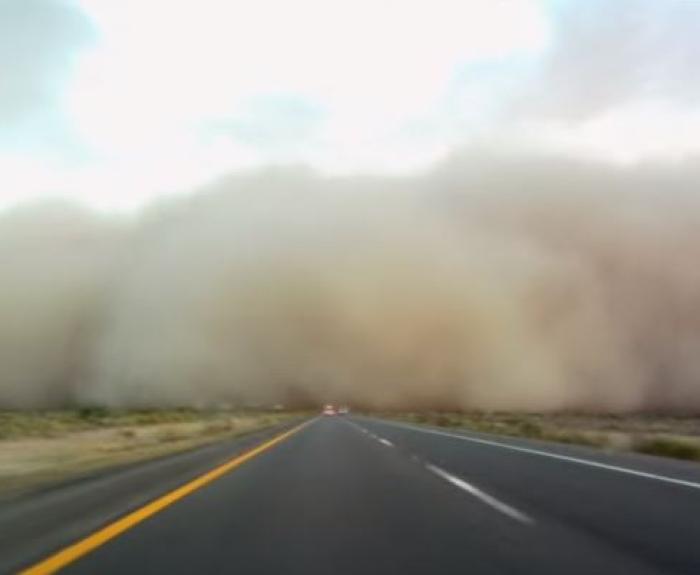 Monsoon haboob.
