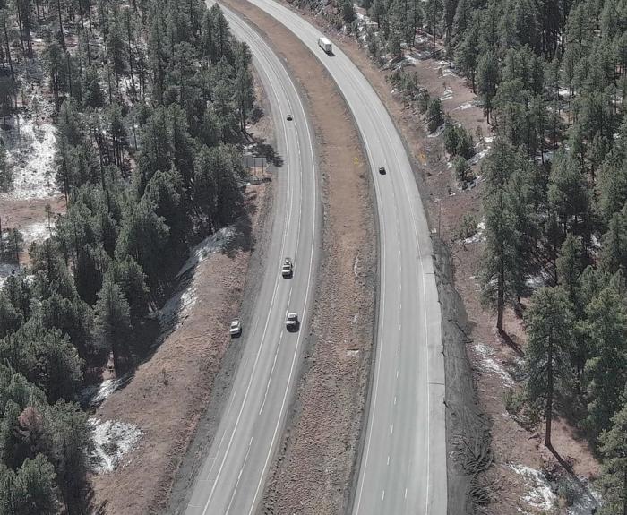 Interstate 17 south of Flagstaff (ADOT file photo)