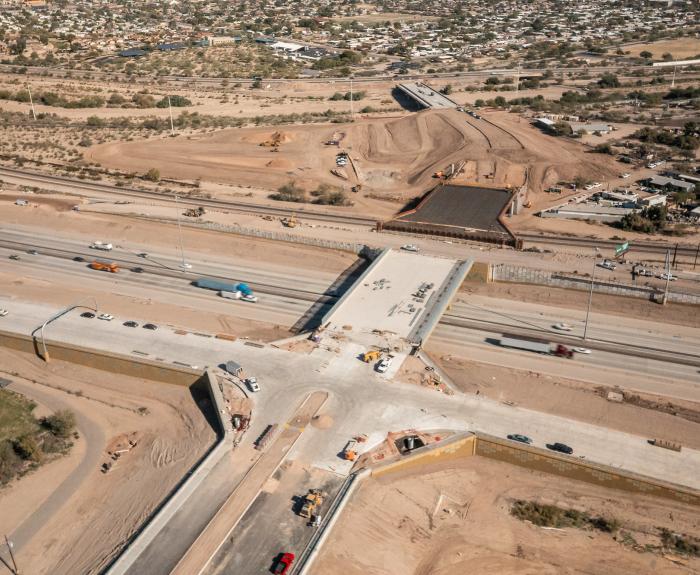 Interchange of I-10 and Sunset Road