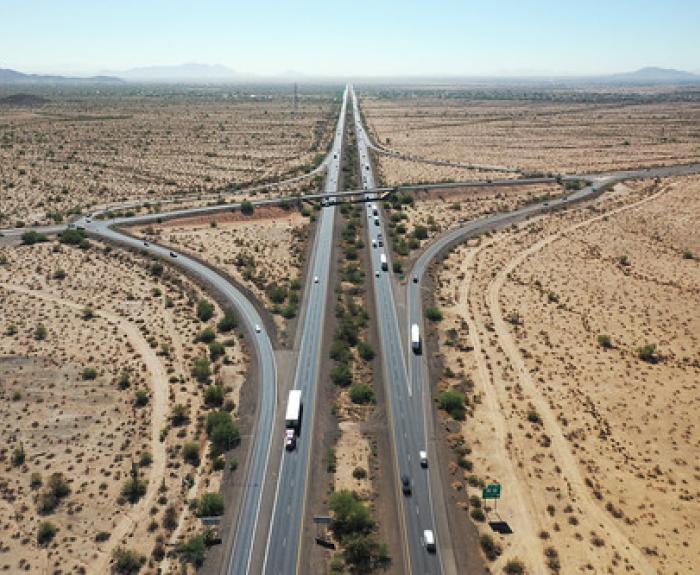 Aerial I-10 WHP Corridor