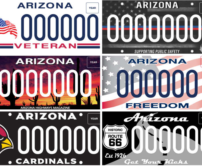 The top 10 Specialty Plates 2025.