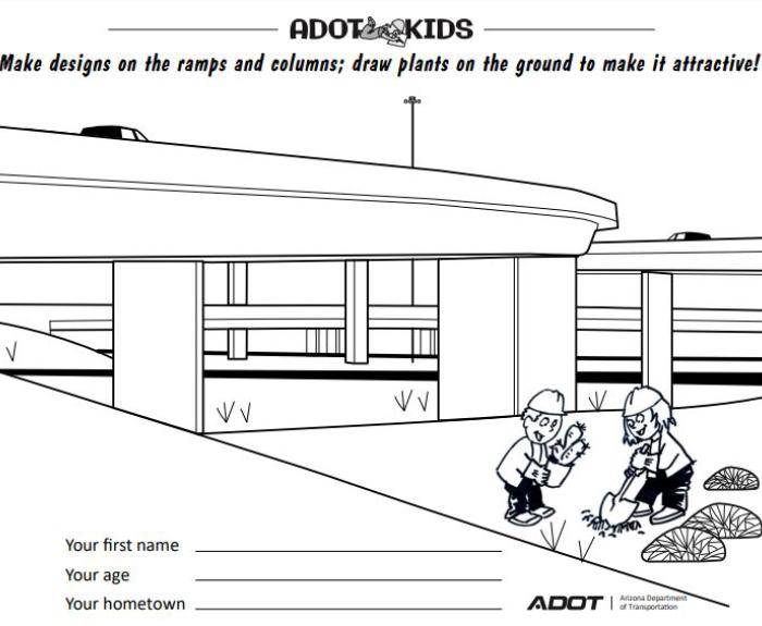 Entry form for freeway design contest