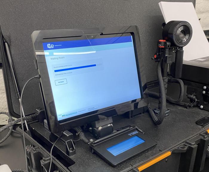 TeleMVD Mobile Kiosk