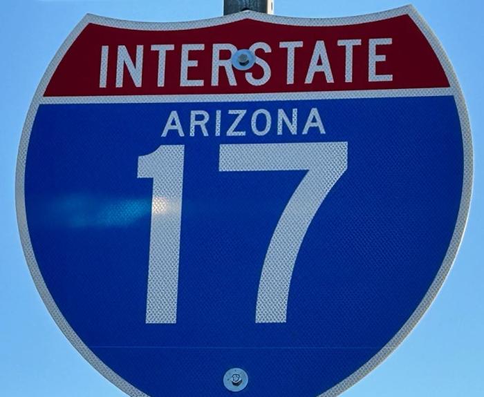 I-17 Shield Sign (ADOT file photo 2024)