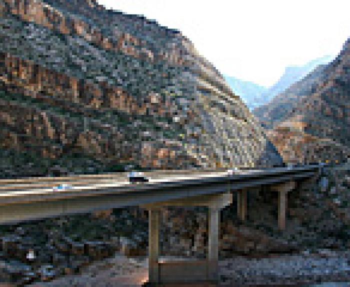 Bridge over the Virgin River on I15