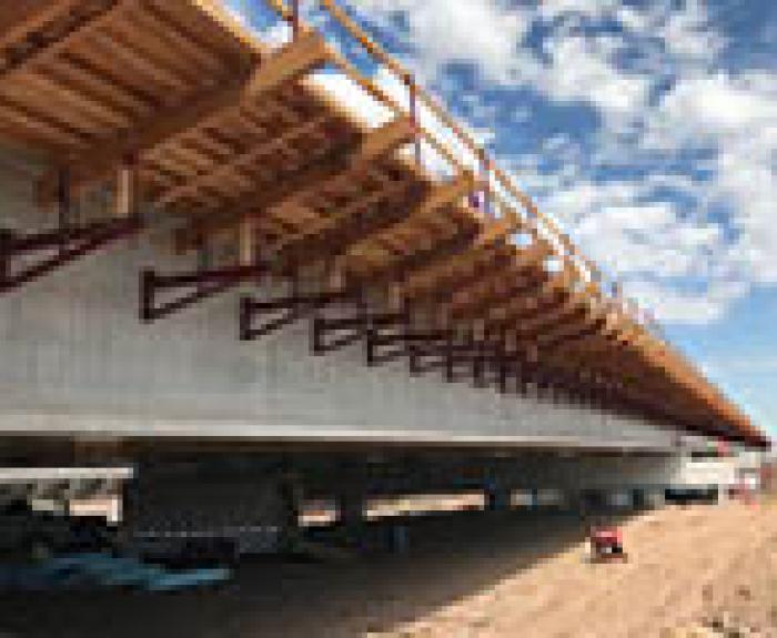 South mountain freeway construction