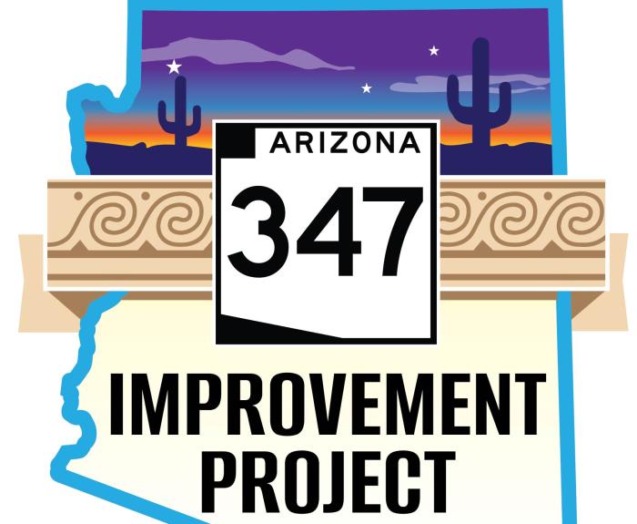 State Route 347 Improvement Project Logo ADOT 2026