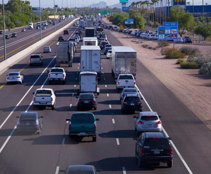 Traffic on highway