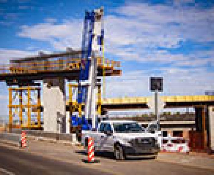 I-17 interchange construction work