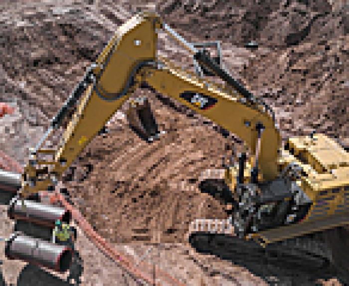 South Mountain Freeway construction equipment