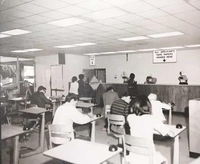 People taking MVD test