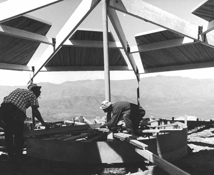 Construction of Sunset Point