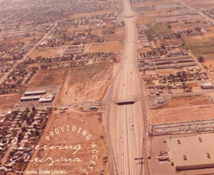 I-17 at Camelback Road in 1966