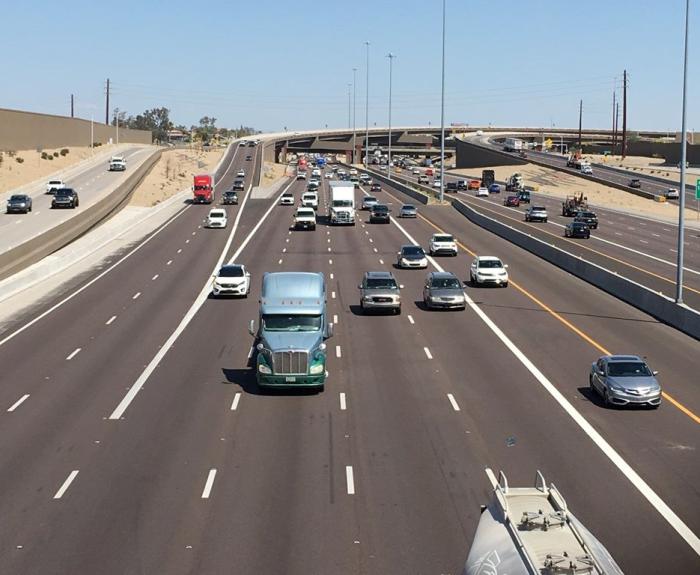 Interstate 10 in the West Valley area (ADOT file photo)