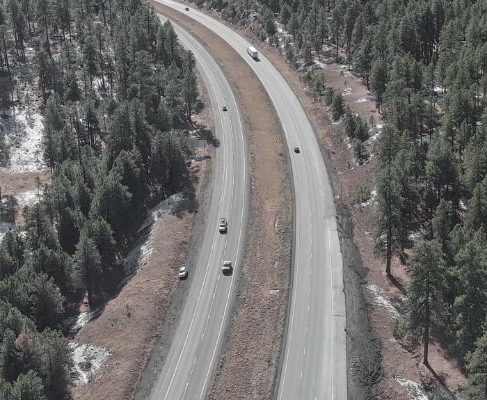 Interstate 17 south of Flagstaff (ADOT file photo)