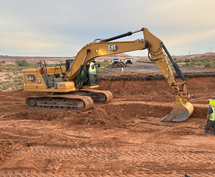 US 160 repair work begins