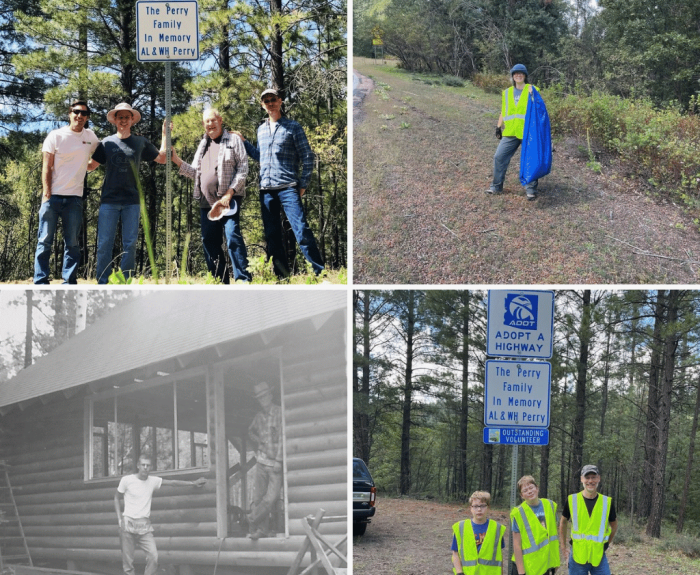 SR 473 Perry Family Volunteer Collage 2026