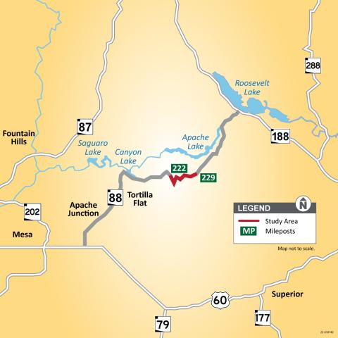 SR 88 Study Map